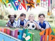 Fußball-Ausmalbilder und Fußball-Rätsel für Kinder kostenlos zum Ausdrucken