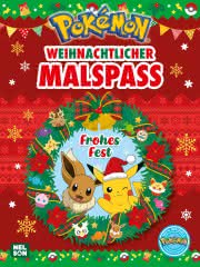 Pokemon weihnachtlicher Malspaß ab 4 Jahren