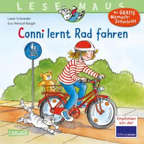 LESEMAUS Conni lernt Rad fahren Cover