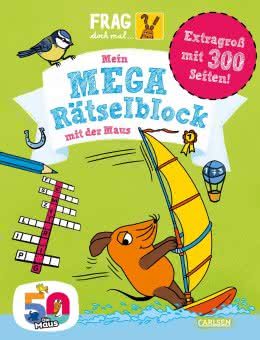 Mein Mega-Rätselblock mit der Maus Cover