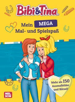 Bibi und Tina: Mein MEGA Mal- und Spielspaß