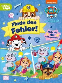 PAW Patrol: Finde den Fehler! Cover