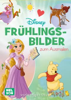 Disney Frühlingsbilder zum Ausmalen ab 4 Jahren