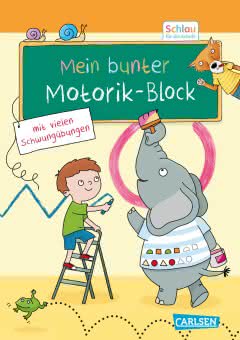 Mein bunter Motorik-Block schlau für die Schule ab 5 Jahren