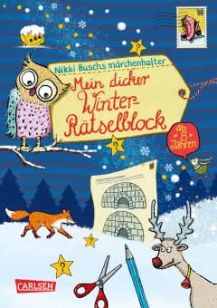 Mein dicker Winter-Rätselblock ab 8 Jahren