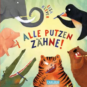 Alle putzen Zähne Pappenbuch ab 2 Jahren