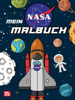 NASA mein Malbuch ab 4 Jahren