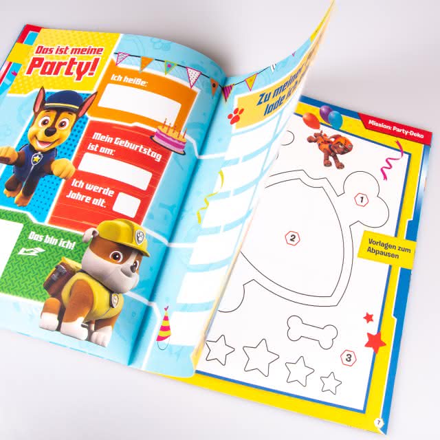 Paw Patrol Mein buntes Partybuch