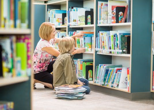 Bücher aussuchen