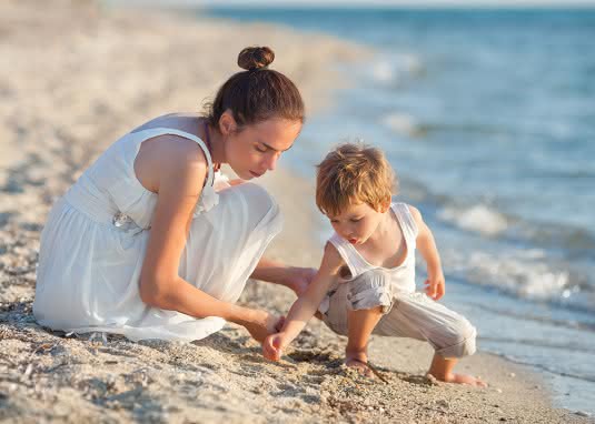 Strandurlaub mit Kindern