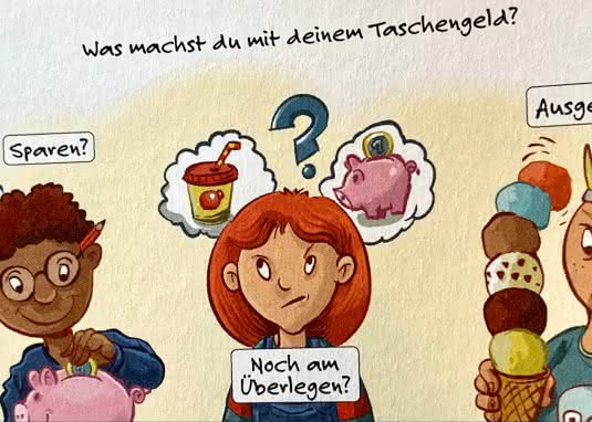 Das kleine Buch vom Geld Innenseite