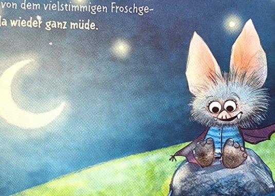 Die kleine Fledermaus Wegda: Wegda planscht los