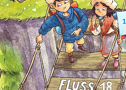 Achtung! Steiler Schulweg Einfach lesen lernen Erstleser Kinderbuch ab 6 Jahren