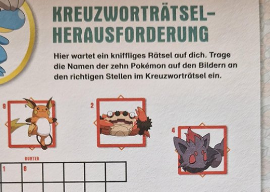 Pokémon mein toller Mal- und Rätselblock ab 4 Jahren