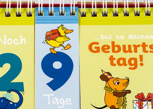 Countdown für die Schule mit der Maus ab 5 Jahren