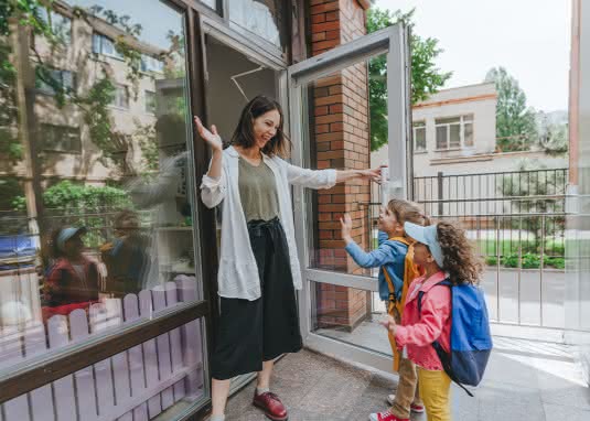 Erster Tag im Kindergarten