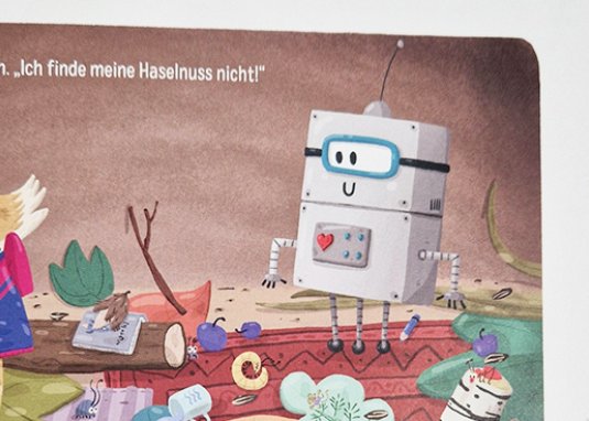 Hazel und der Aufräumroboter Bilderbuch ab 3 Jahren