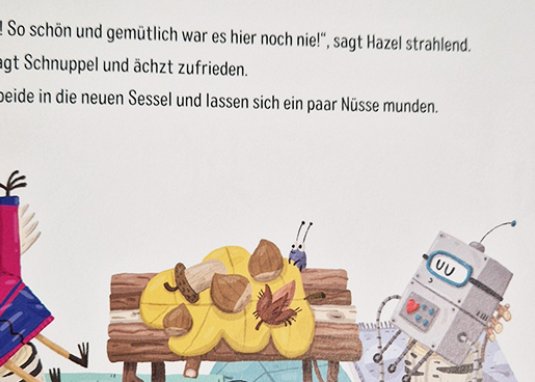 Hazel und der Aufräumroboter Bilderbuch ab 3 Jahren