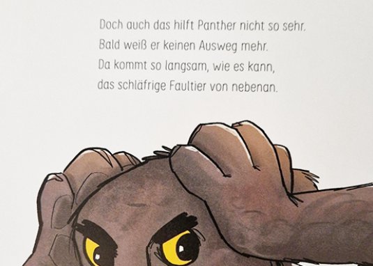 Panther, Panther, sei entspannter Bilderbuch ab 3 Jahren