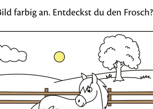 Rätseln für Kita-Kinder Mein bunter Kindergarten-Block malen suchen zuordnen ab 4 Jahren