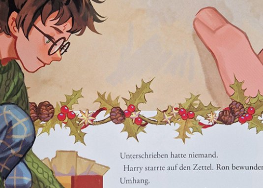 Weihnachten in Hogwarts Bilderbuch ab 6 Jahren