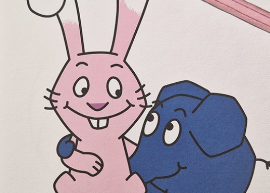 Mein bunter Kindergarten-Malblock mit Elefant und Hase